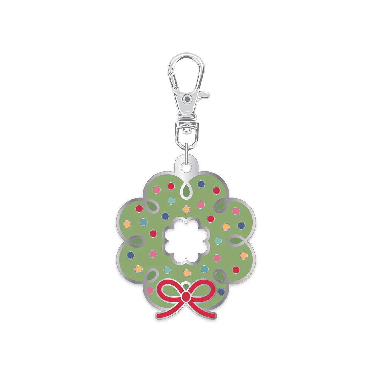 Lori Holt Enamel Happy Charm™ Wreath - Linda's Electric Quilters
