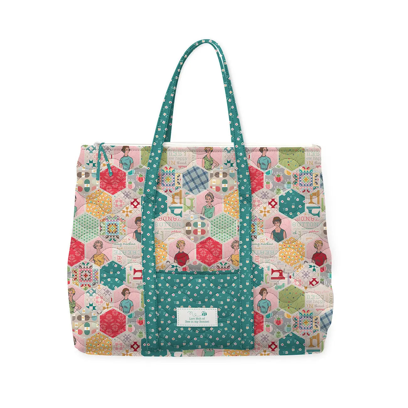 Lori Holt Sew Happy Quilted Bag