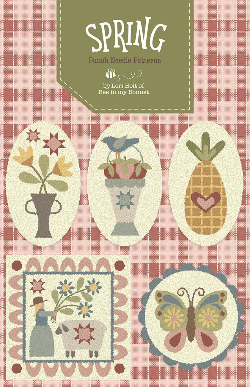 Lori Holt Spring Punch Needle Pattern - Linda's Electric Quilters
