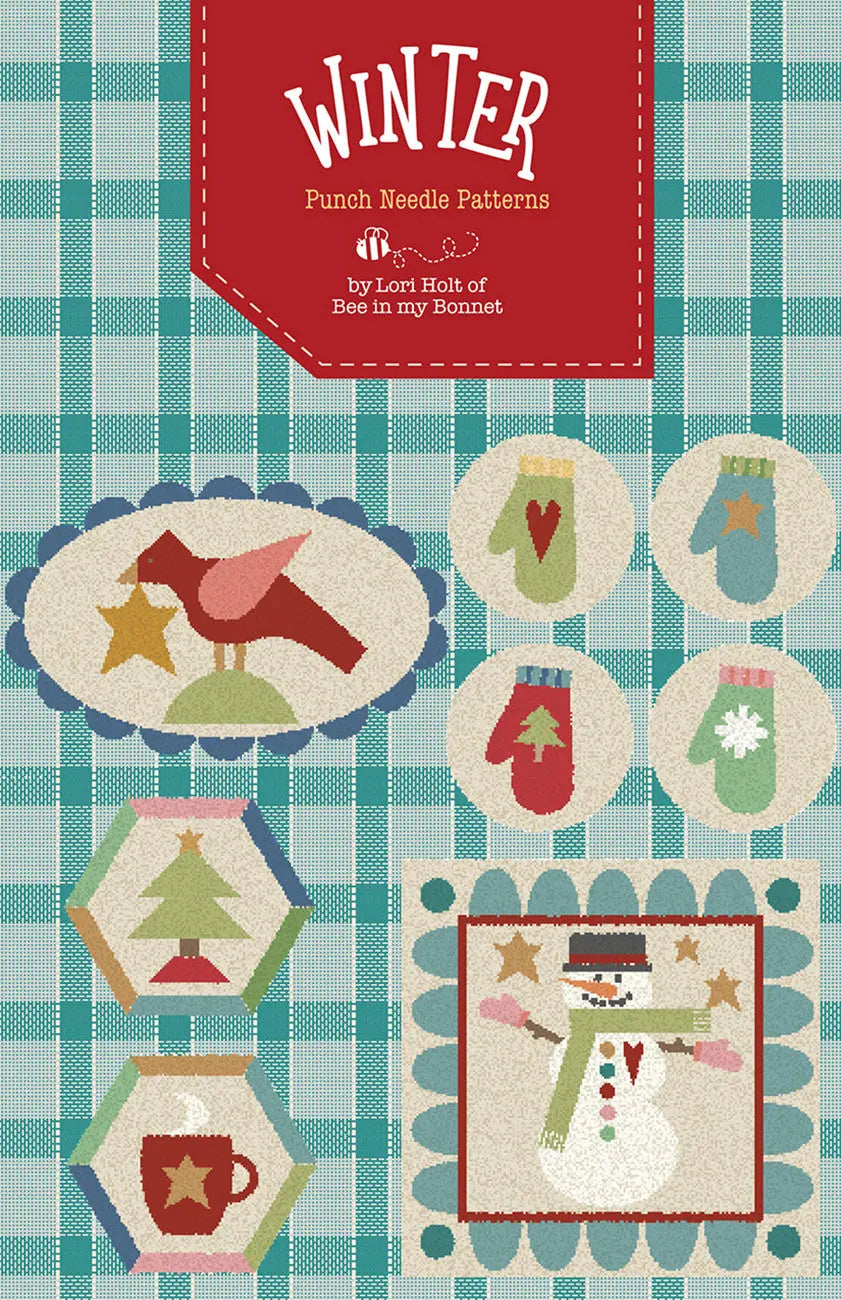 Lori Holt Winter Punch Needle Pattern - Linda's Electric Quilters