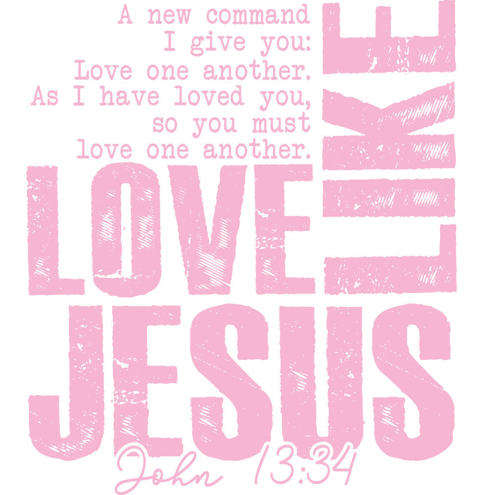 Love Like Jesus Fabric Panel 1