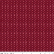 Love You Always Plants Burgundy Cotton 43"/44" Fabric Per Yard