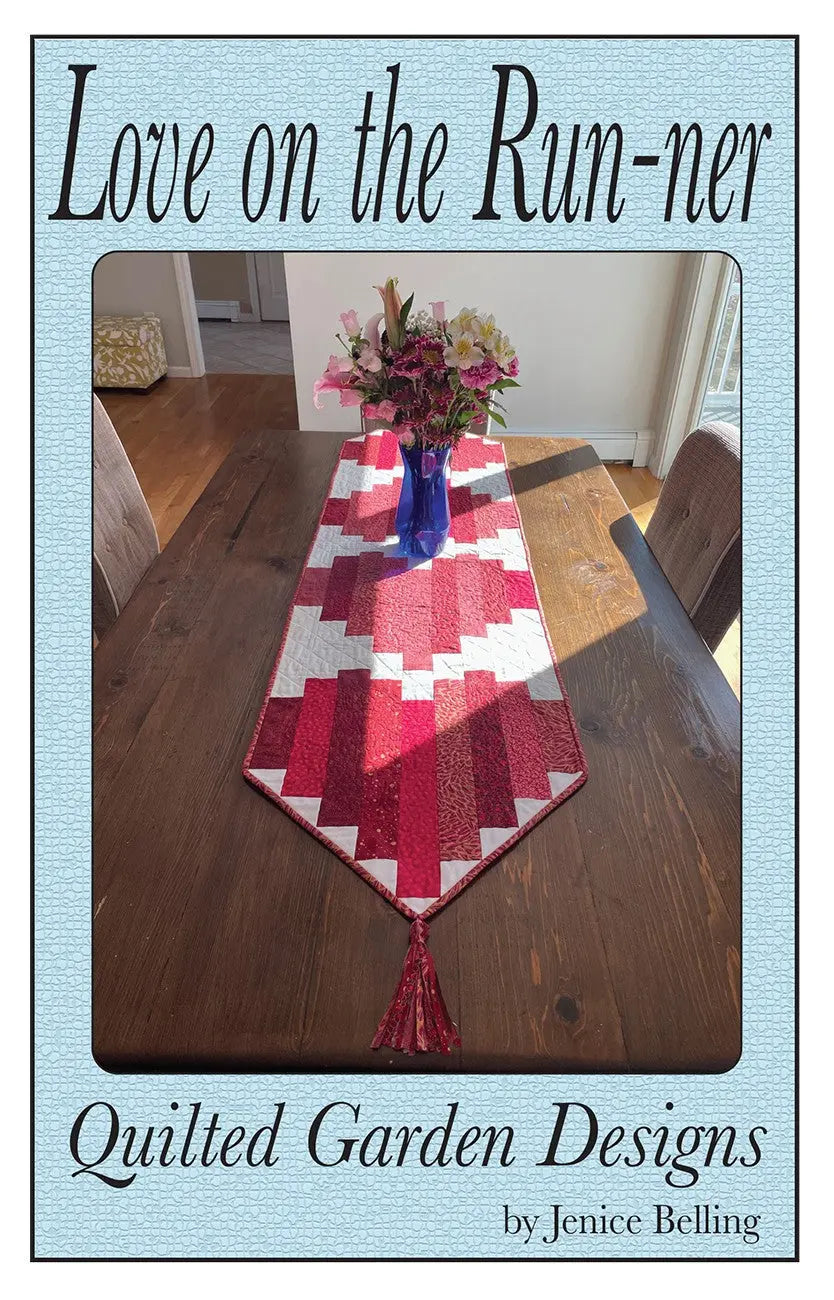 Love on the Run-ner - Linda's Electric Quilters