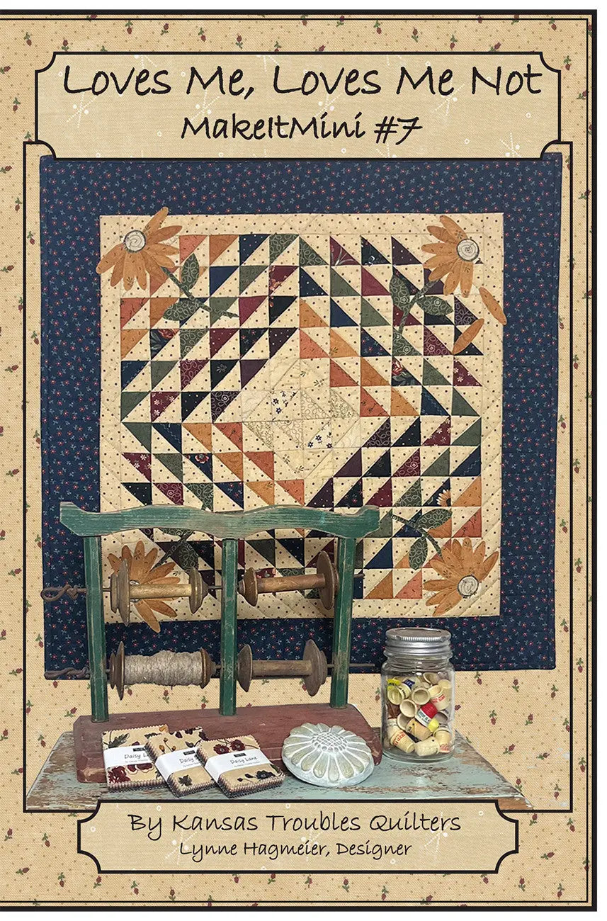 Loves Me, Loves Me Not - Linda's Electric Quilters
