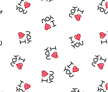 Patrick Lose Lovey Dovey I Heart You white Valentine cotton