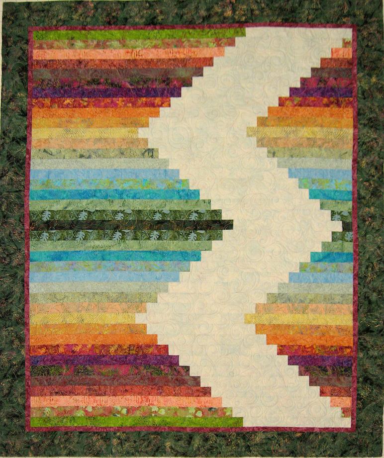 Low Voltage quilt pattern #454 by MountainPeek Creations