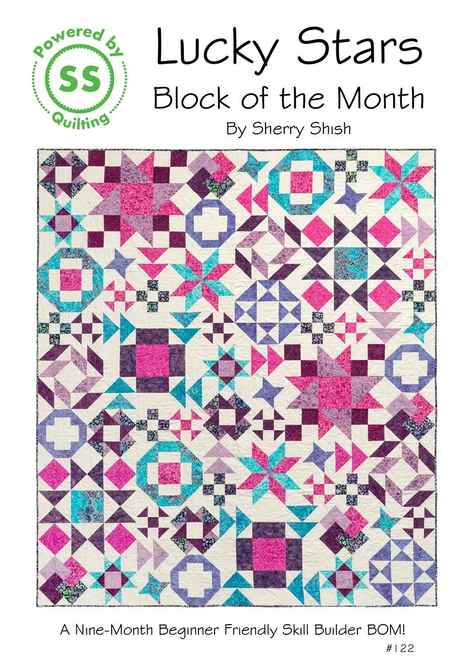 Lucky Stars BOM - Linda's Electric Quilters