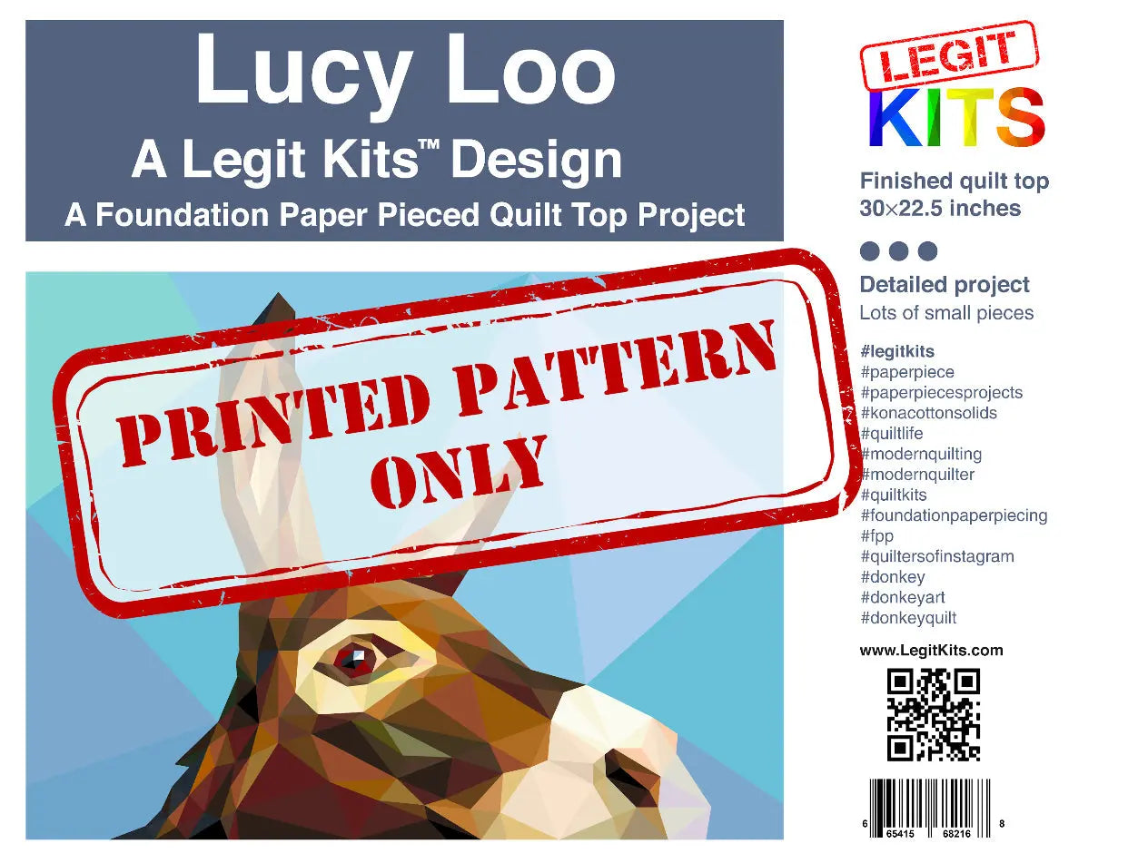 Lucy Loo Pattern Legit Kits