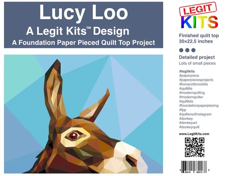 Lucy Loo Quilt Kit - Linda's Electric Quilters