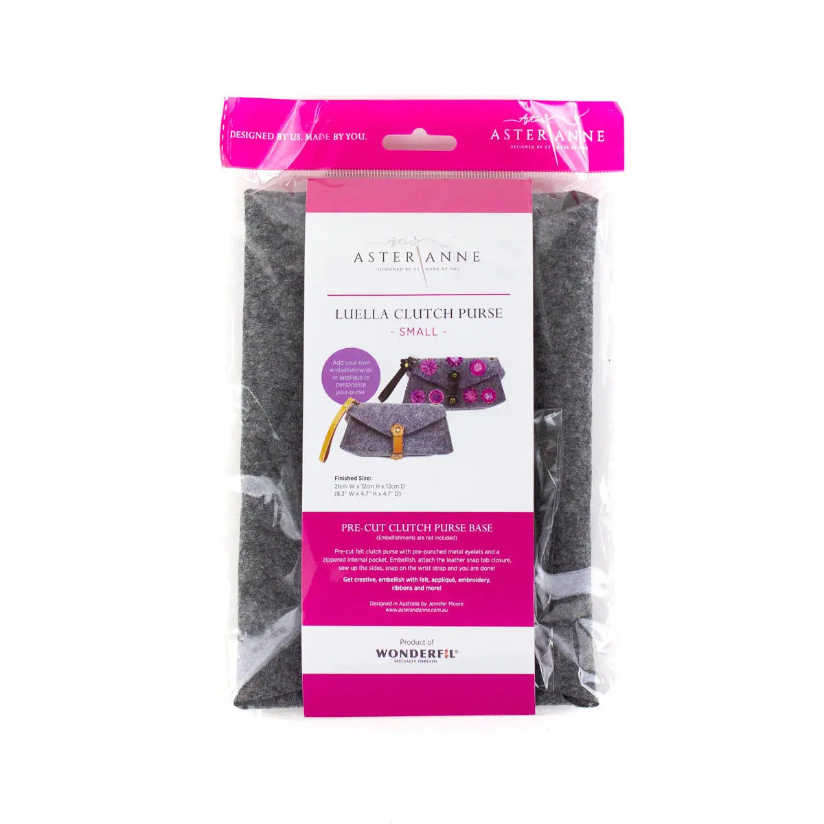 Luella Clutch Purse Kit - Small WonderFil USA