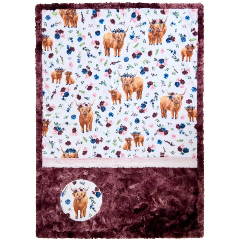 Lullaby Cuddle Kit - Petal Pastures - Linda's Electric Quilters