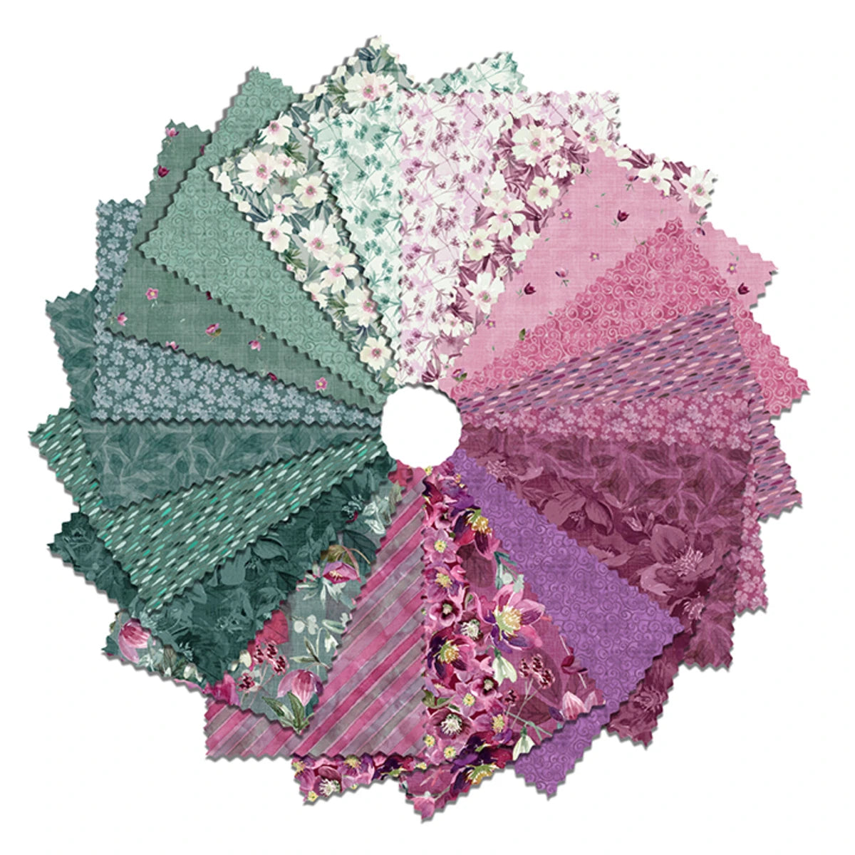 Lush and Lavish - Digital 21 Fat Quarters