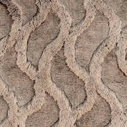 Luxe Cuddle Bunny Bailey Chocolate/Almond Fabric per yard Shannon Fabrics