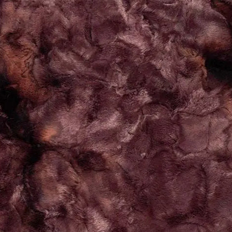 Luxe Cuddle Galaxy Black Cherry Fabric per yard Shannon Fabrics