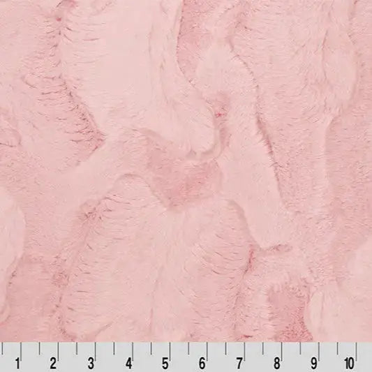 Luxe Cuddle Hide Blush Fabric per yard - Linda's Electric Quilters