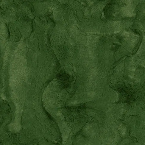 Luxe Cuddle Hide Evergreen Fabric per yard - Linda's Electric Quilters