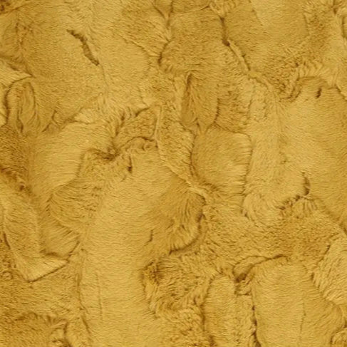 Luxe Cuddle Hide Golden Fabric per yard - Linda's Electric Quilters