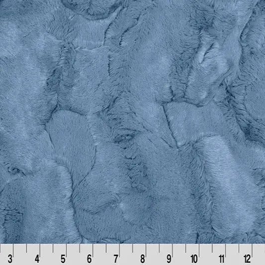 Luxe Cuddle Hide Jeans Fabric per yard - Linda's Electric Quilters