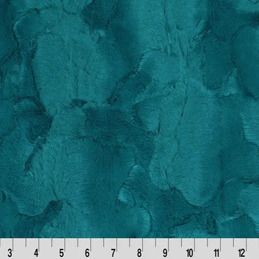 Luxe Cuddle Hide Mallard Fabric per yard - Linda's Electric Quilters
