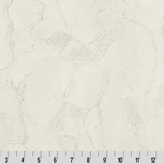 Luxe Cuddle Hide Natural Fabric per yard - Linda's Electric Quilters