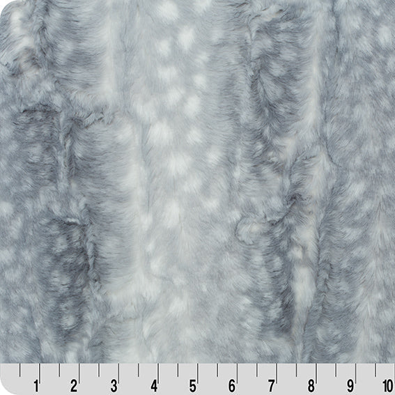 Silver Luxe Cuddle Fawn 58/60" Fabric Per Yard