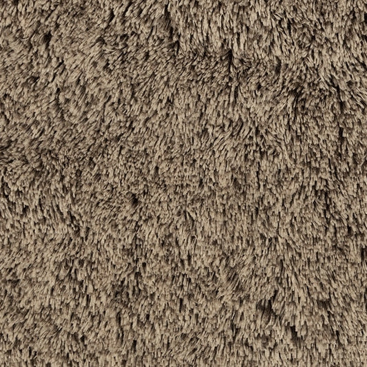 Luxe Cuddle Frosted Shaggy Brown/Beige 58"/60" Fabric per yard