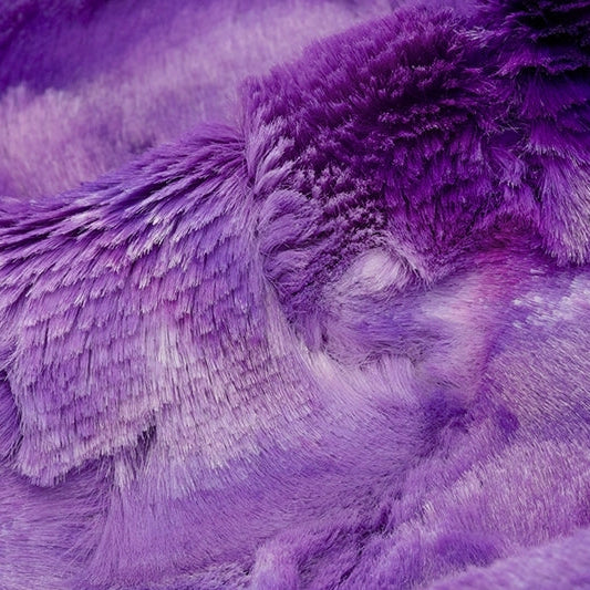Grape Jam Luxe Cuddle Galaxy 58/60" Fabric Per Yard