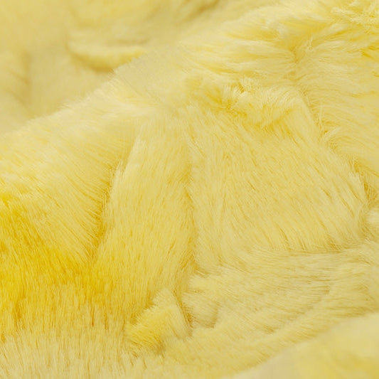 Lemon Drop Luxe Cuddle Galaxy 58/60" Fabric Per Yard