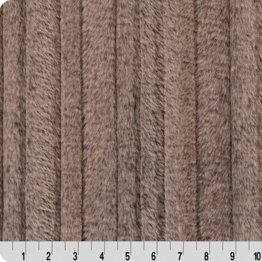 Luxe Cuddle Iced Vienna Chocolate 58" - 60" Fabric per yard