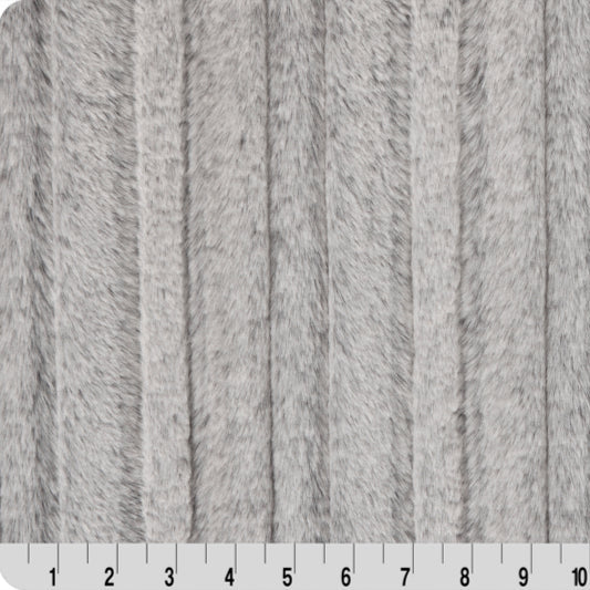 Luxe Cuddle Iced Vienna Graphite 58" - 60" Fabric per yard