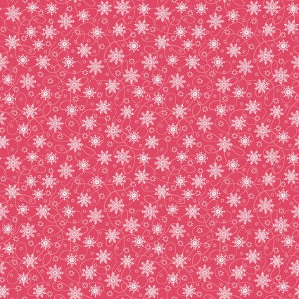 Maywood Studio Christmas Night red holiday quilting cotton fabric