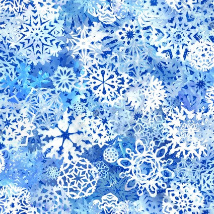 Maywood Studio Paper Flurries 108 inch wideback quilt backing fabric