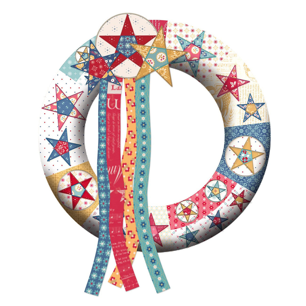 Americana America the Beautiful Machine Embroidery USB