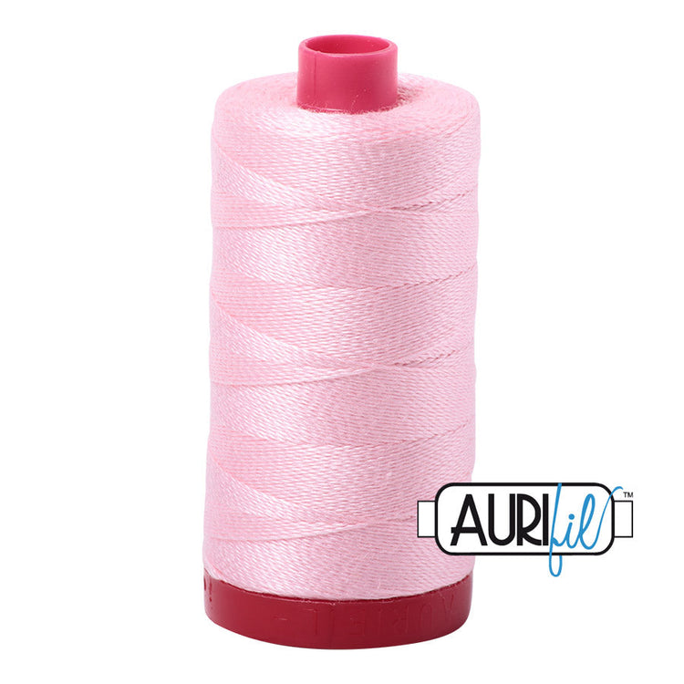 2423 Baby Pink Aurifil Cotton 12 WT Large Spool Aurifil