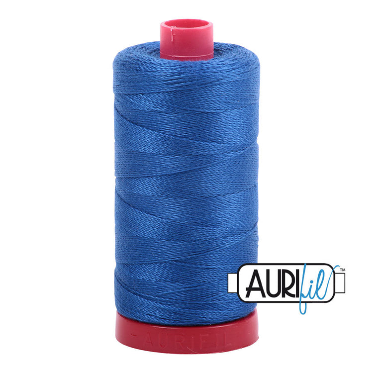 2000 Medium Blue Aurifil Cotton 12 WT Large Spool Aurifil
