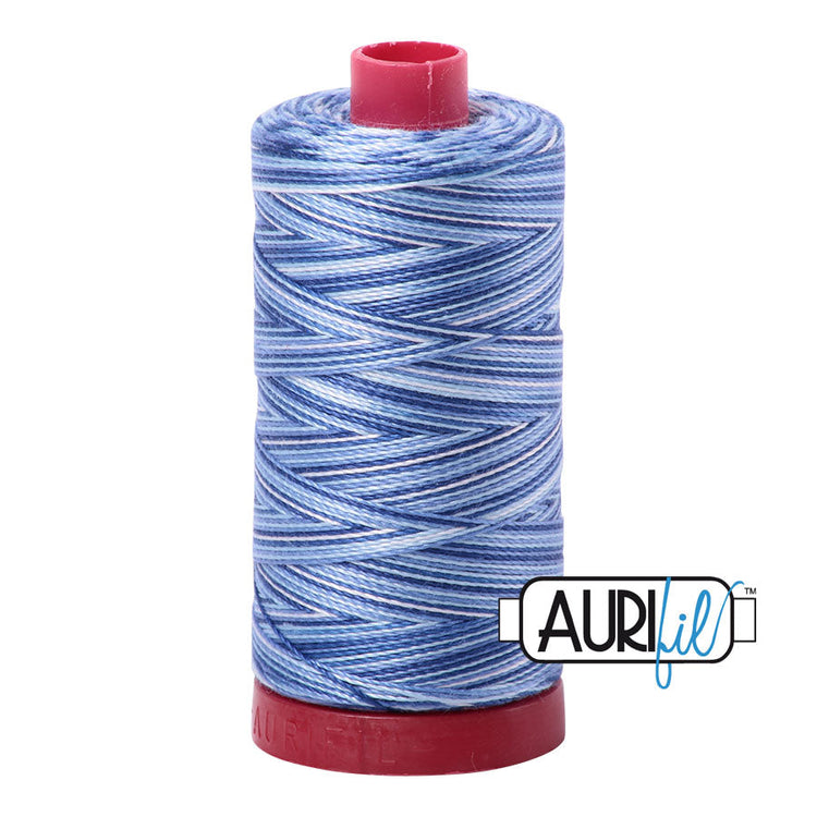 4655 Storm at Sea Aurifil Cotton 12 WT Large Spool Aurifil