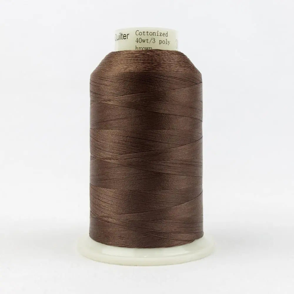 MQ14 - Master Quilter™ 40wt All Purpose Brown Polyester Thread WonderFil USA
