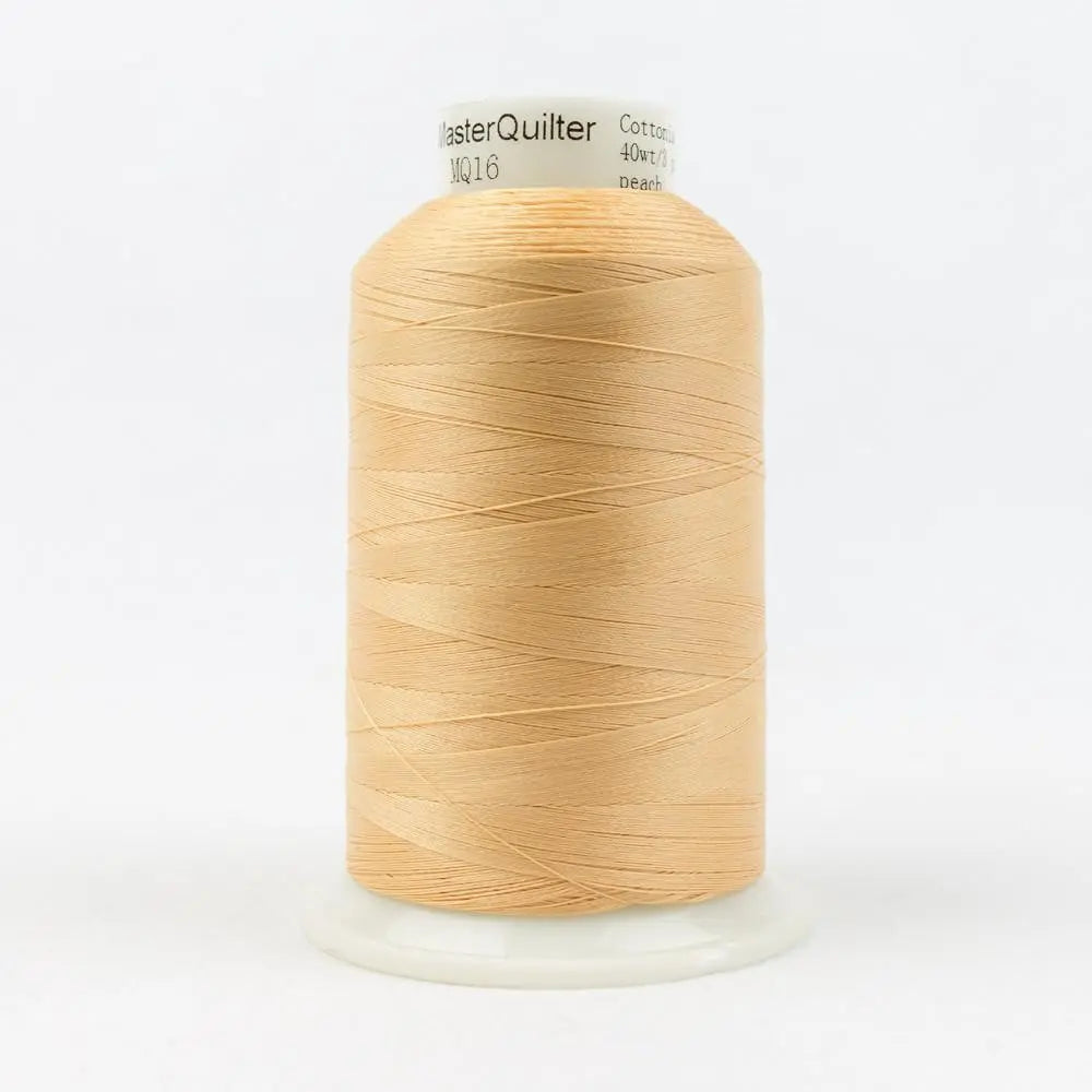 MQ16 - Master Quilter™ 40wt All Purpose Peach Polyester Thread WonderFil USA