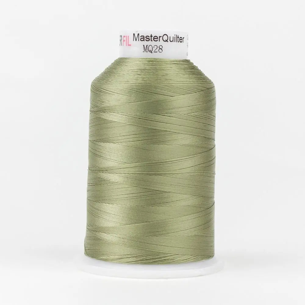 MQ28 - Master Quilter™ 40wt All Purpose Sage Green Polyester Thread WonderFil USA
