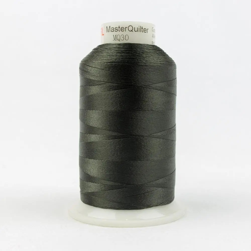 MQ30 - Master Quilter™ 40wt All Purpose Metal Grey Polyester Thread WonderFil USA