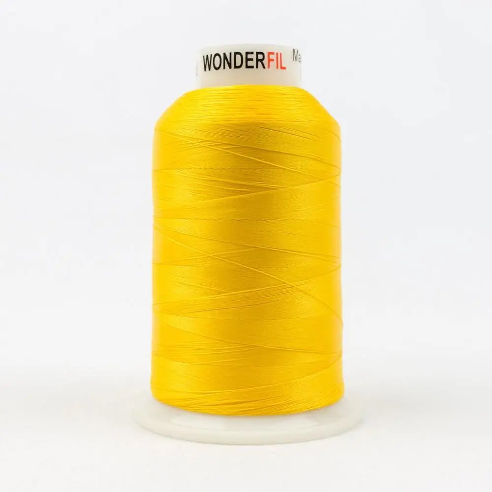 MQ33 - Master Quilter™ 40wt All Purpose Yellow Polyester Thread WonderFil USA