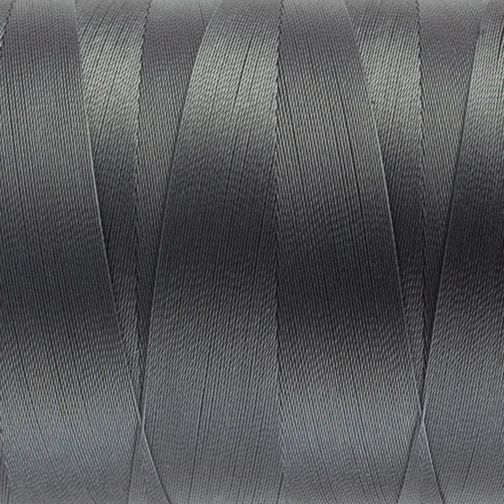 MQ34 - Master Quilter™ 40wt All Purpose Dark Grey Polyester Thread WonderFil USA