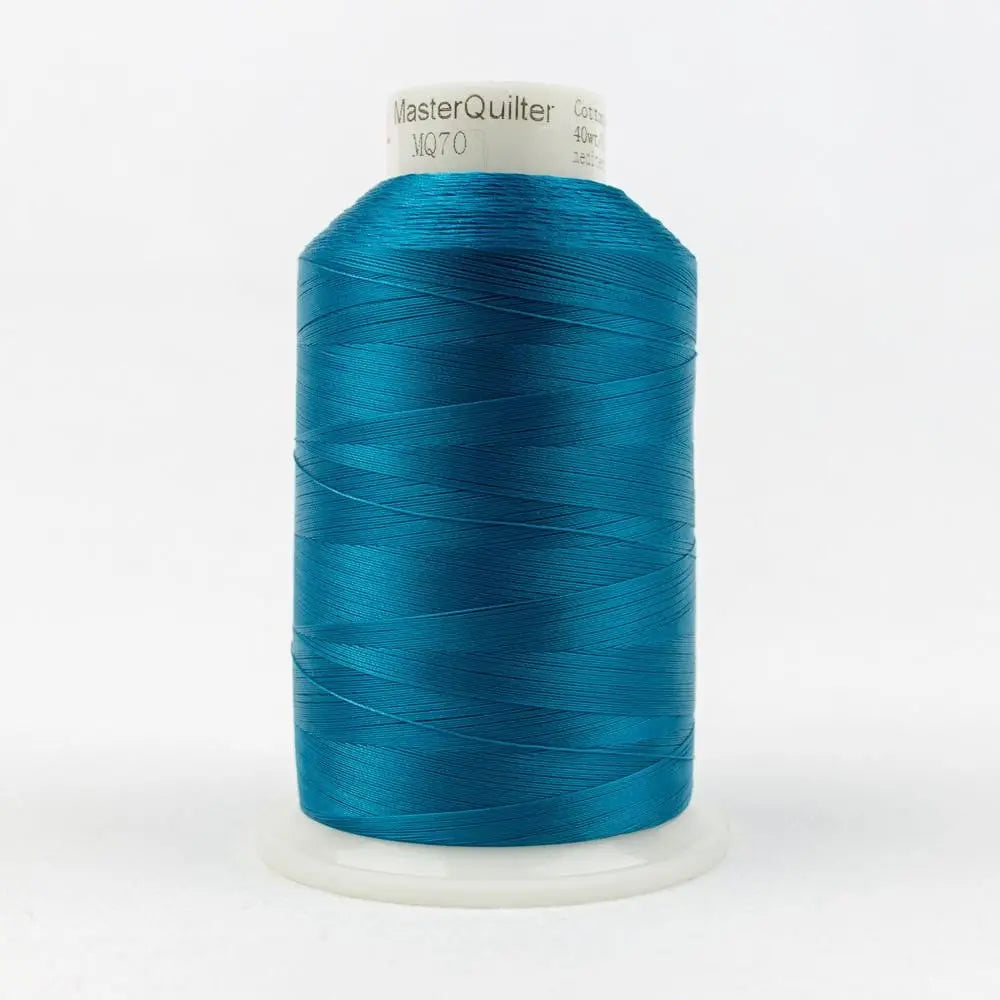 MQ70 - Master Quilter™ All Purpose Mediterranean Blue Polyester Thread WonderFil USA