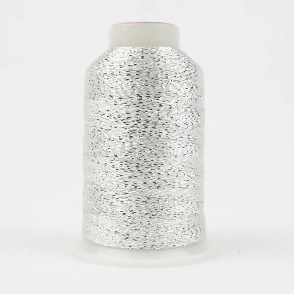 MT6150 - Spotlite™ 40wt Metallic White Silver Thread WonderFil USA