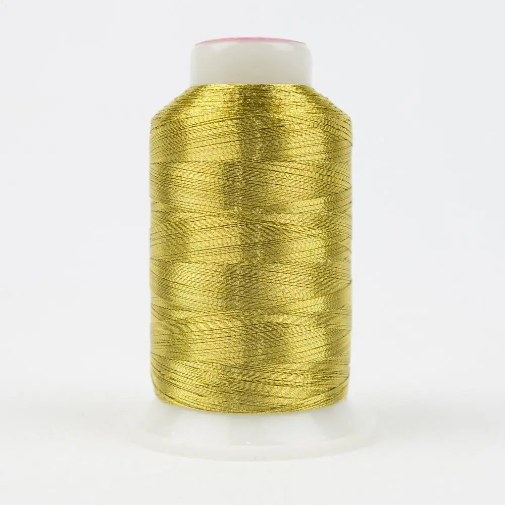 MT888 - Spotlite™ 40wt Metallic Gold Thread WonderFil USA