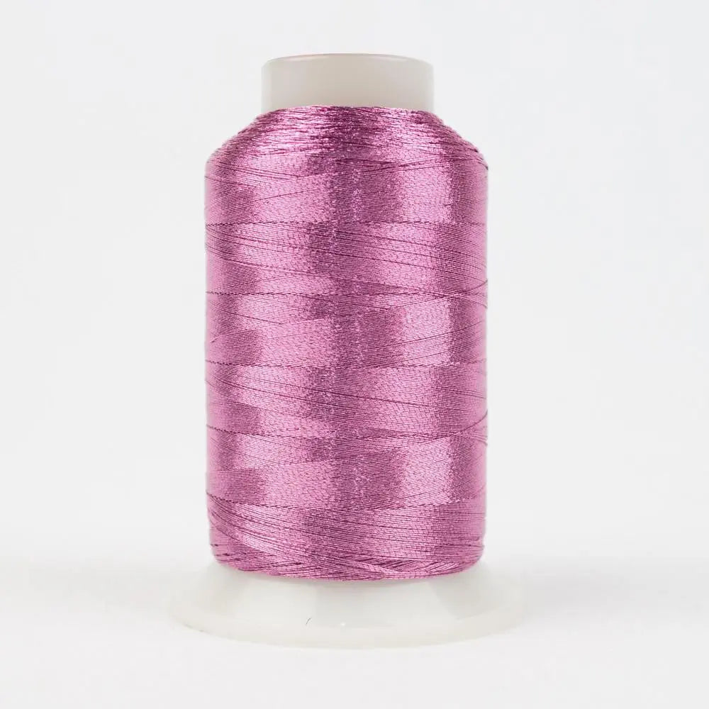 MT8897 - Spotlite™ 40wt Metallic Pink Thread WonderFil USA