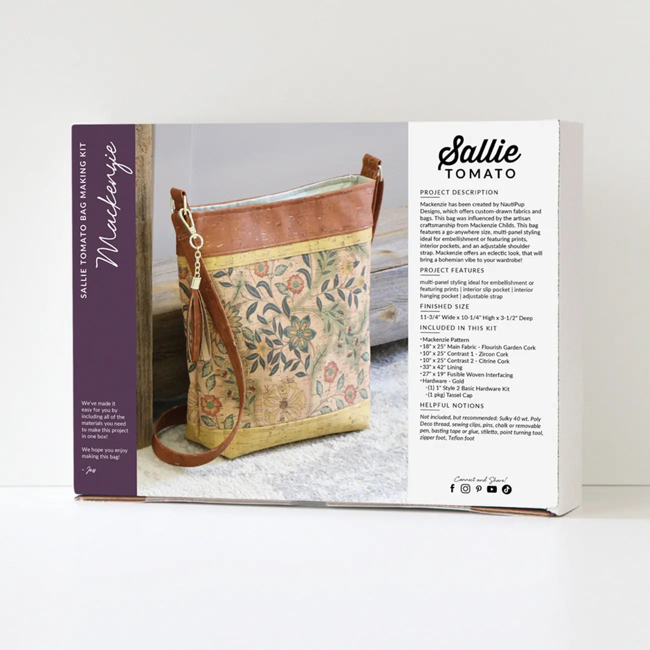 Mackenzie Kit Flourish Garden - Linda's Electric Quilters