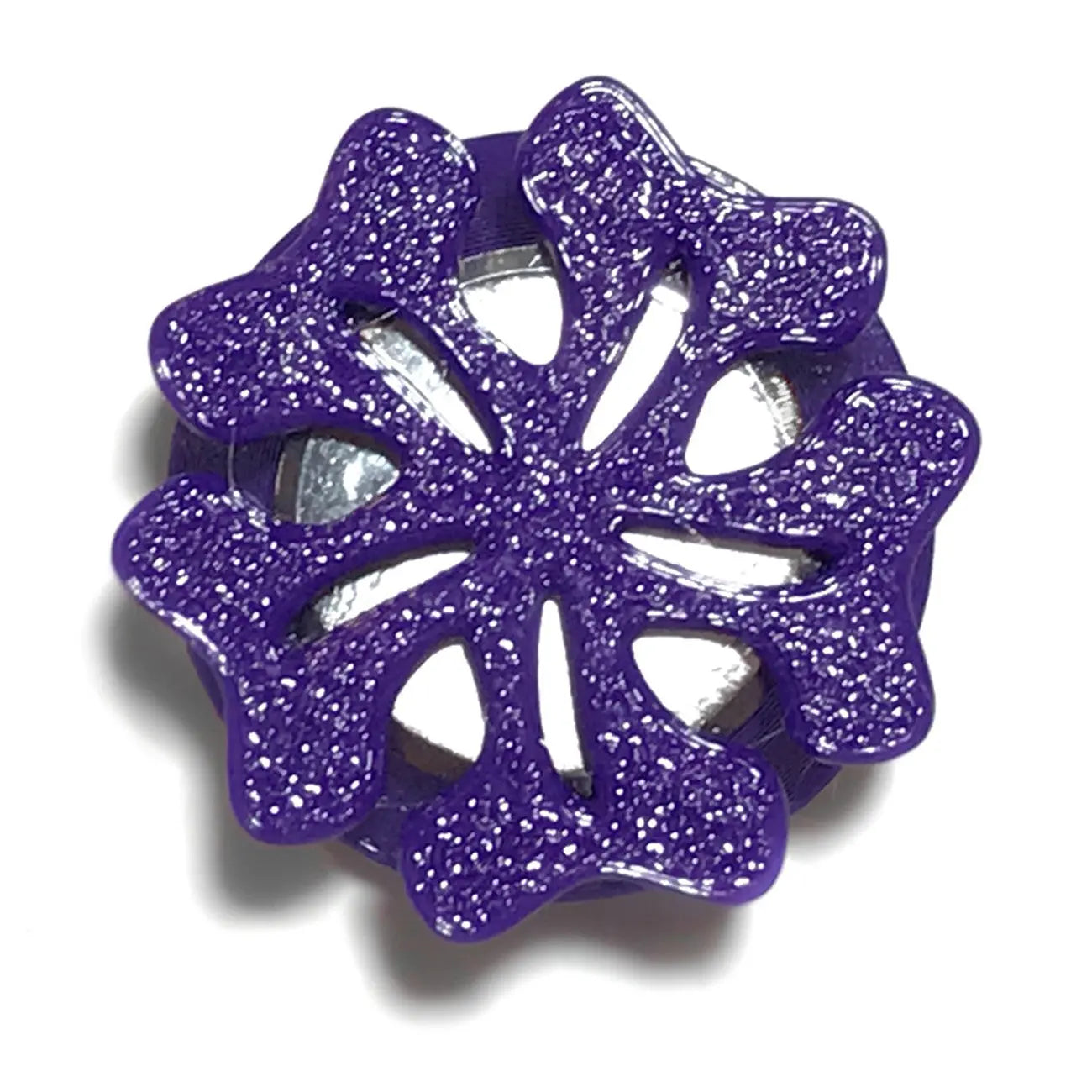 Magnetic Thread Cutter Purple - Linda's Electric Quilters