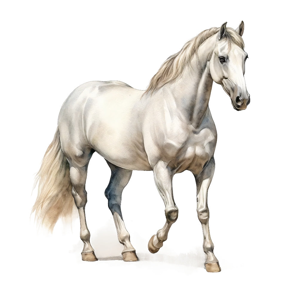 Majestic Horse Fabric Panel 23 QuiltingFabricPanels