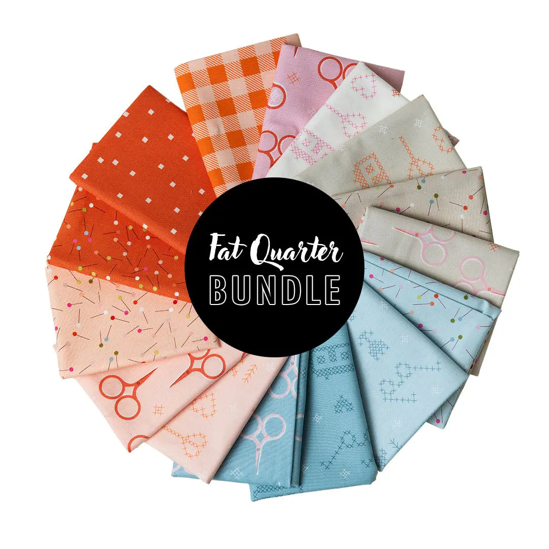 Make Time Fat Quarter Bundle - Set of 15 Linda's Electric Quilters